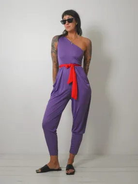 1970's One Shoulder Jumpsuit