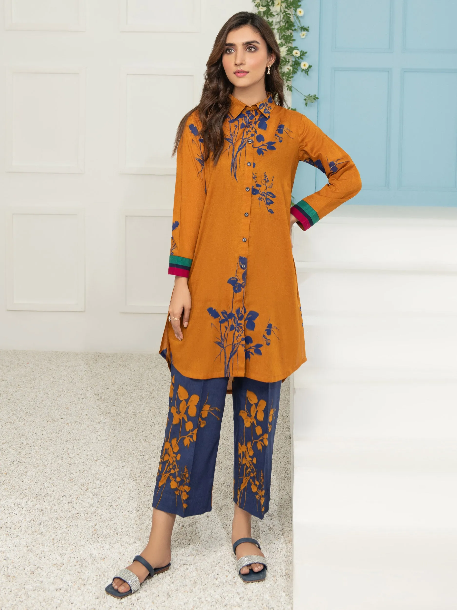 2 Piece Lawn Suit-Printed (Unstitched)