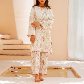 2PC- Cambric Printed Suit PS3332