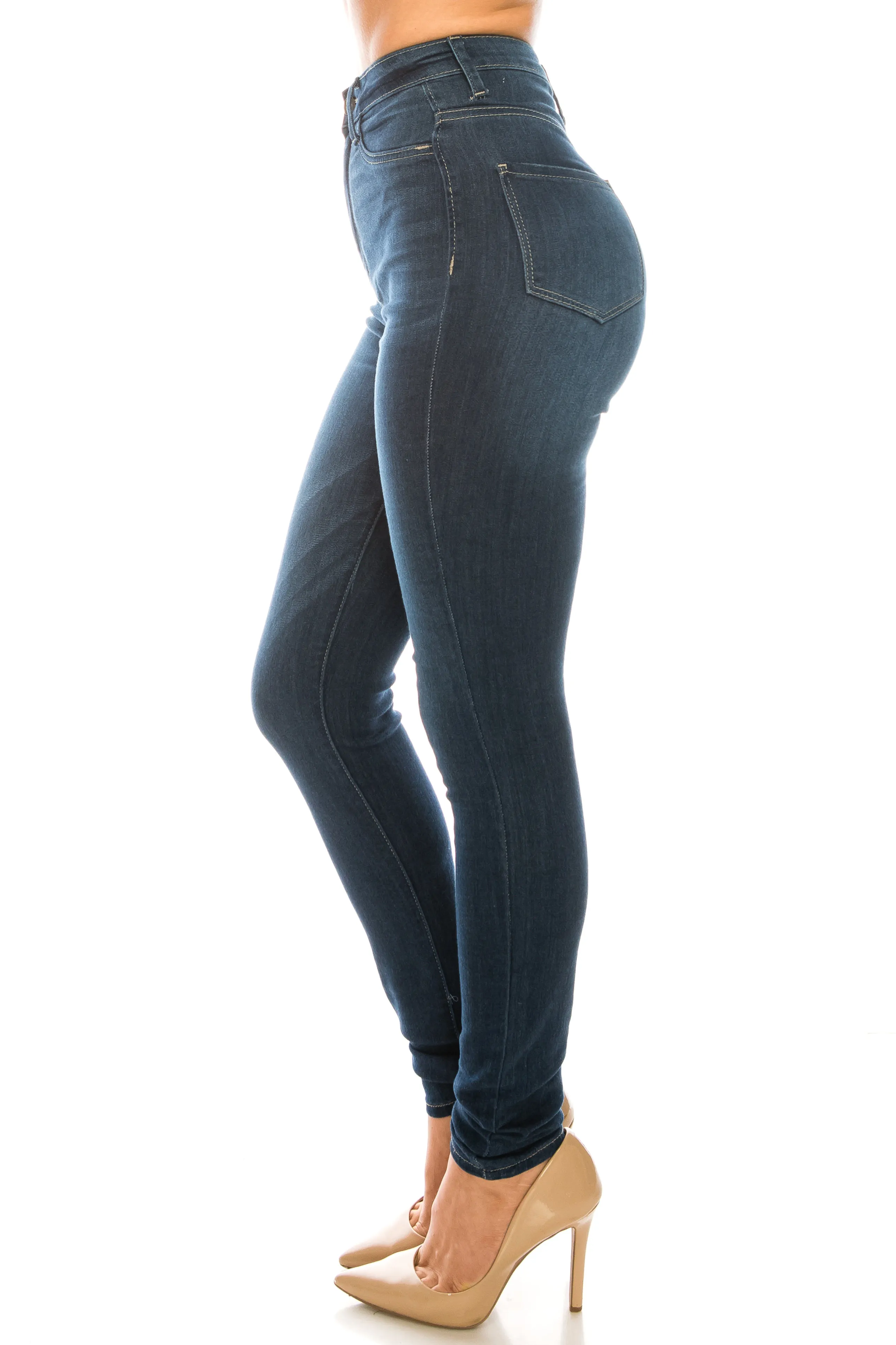 4690 Women's High Waisted Skinny Jeans