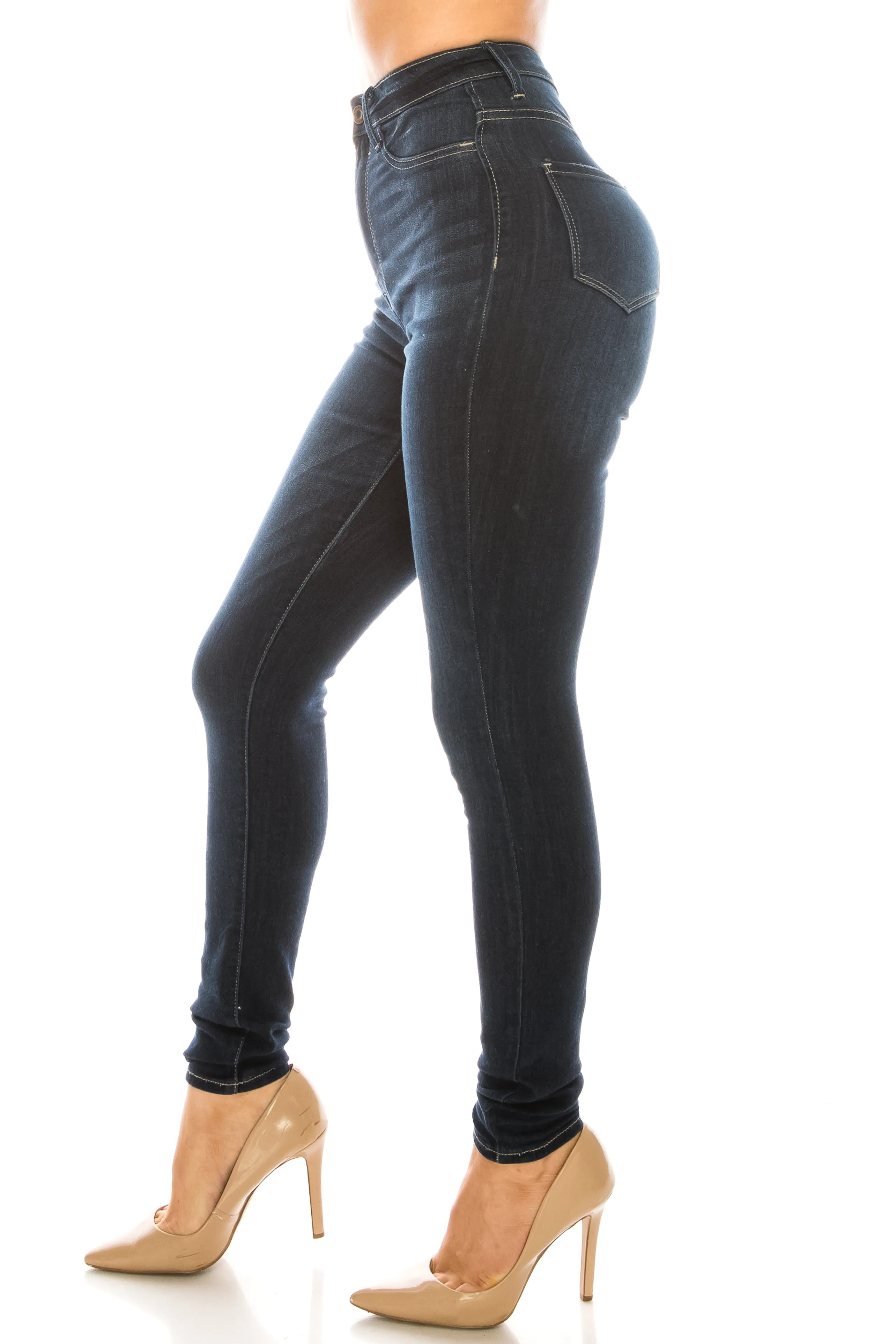 4690 Women's High Waisted Skinny Jeans