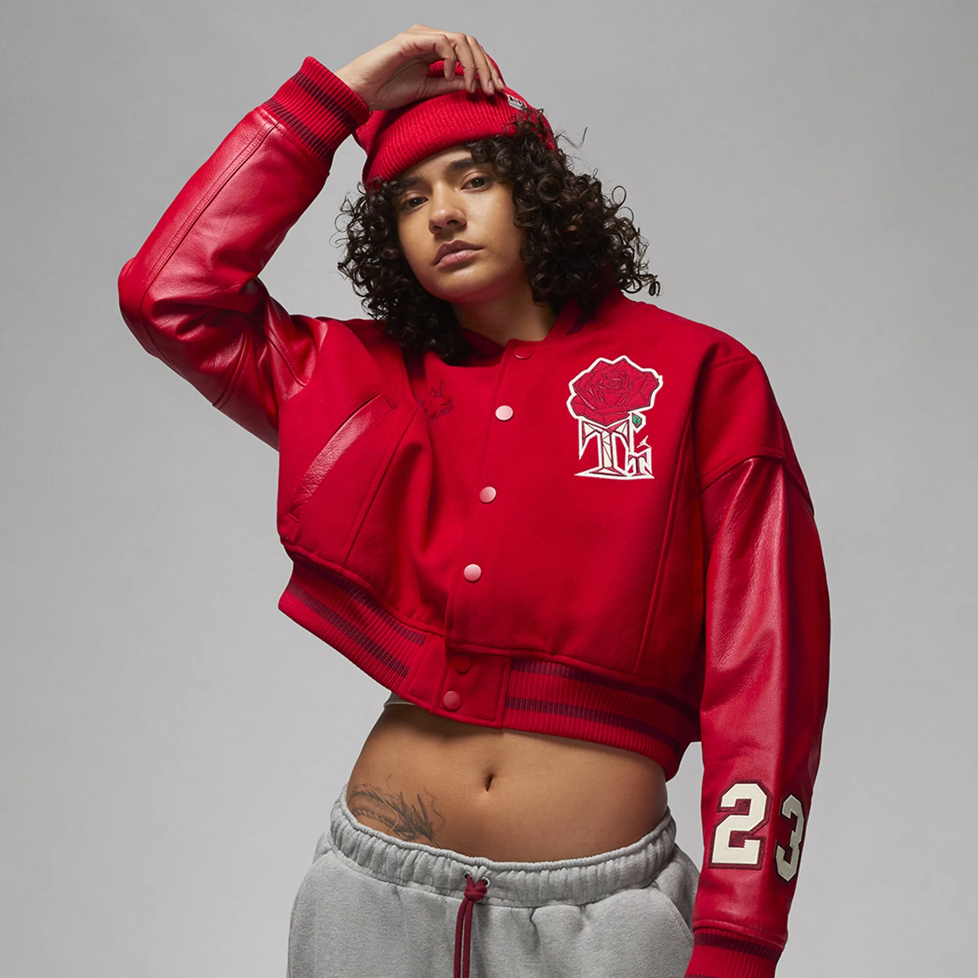 Air Jordan x Teyana Taylor Womens Varsity Jacket