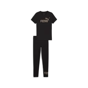 ANIMAL Tee & Leggings Set G PUMA Black