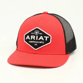 Ariat Men's Red Logo Ball Cap