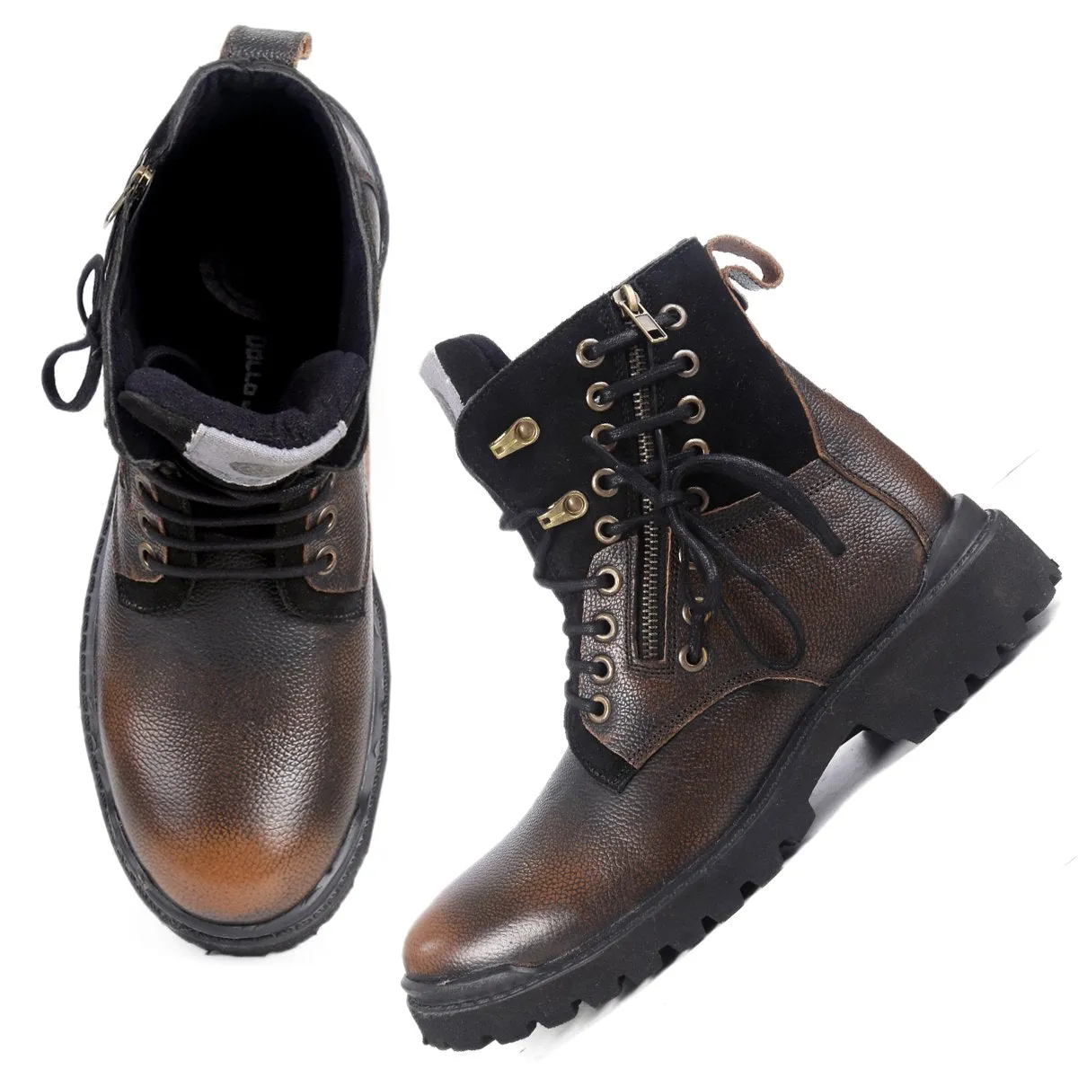 Bacca Bucci Combat Boots