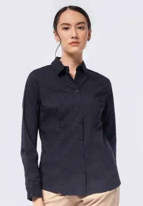 Basic Slim Fit Long Sleeve Shirt