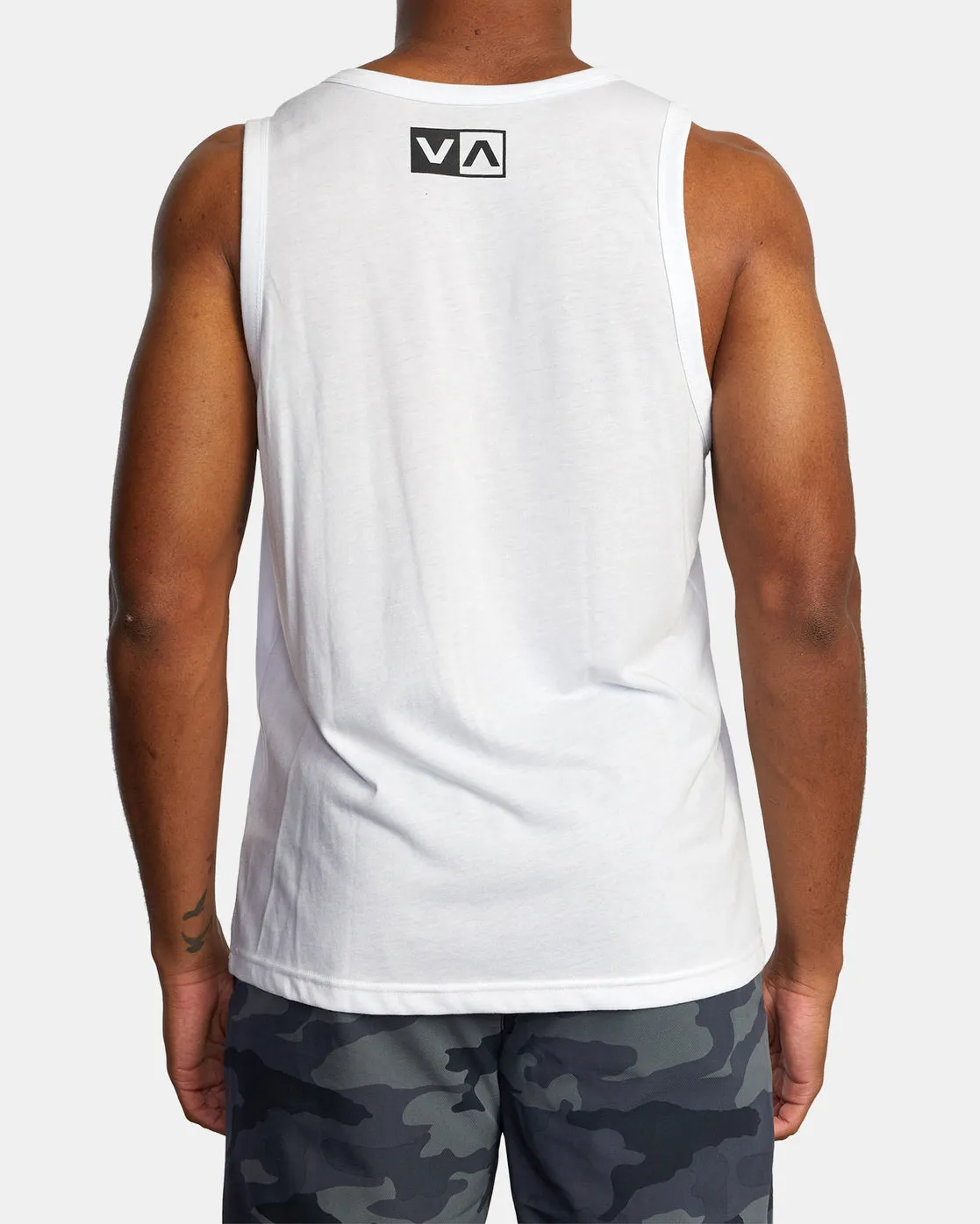 Big Balance Tank Top - White