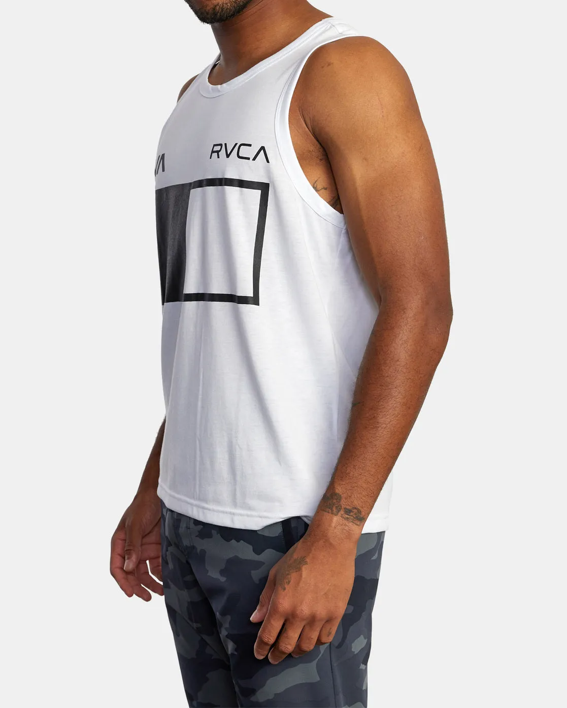 Big Balance Tank Top - White