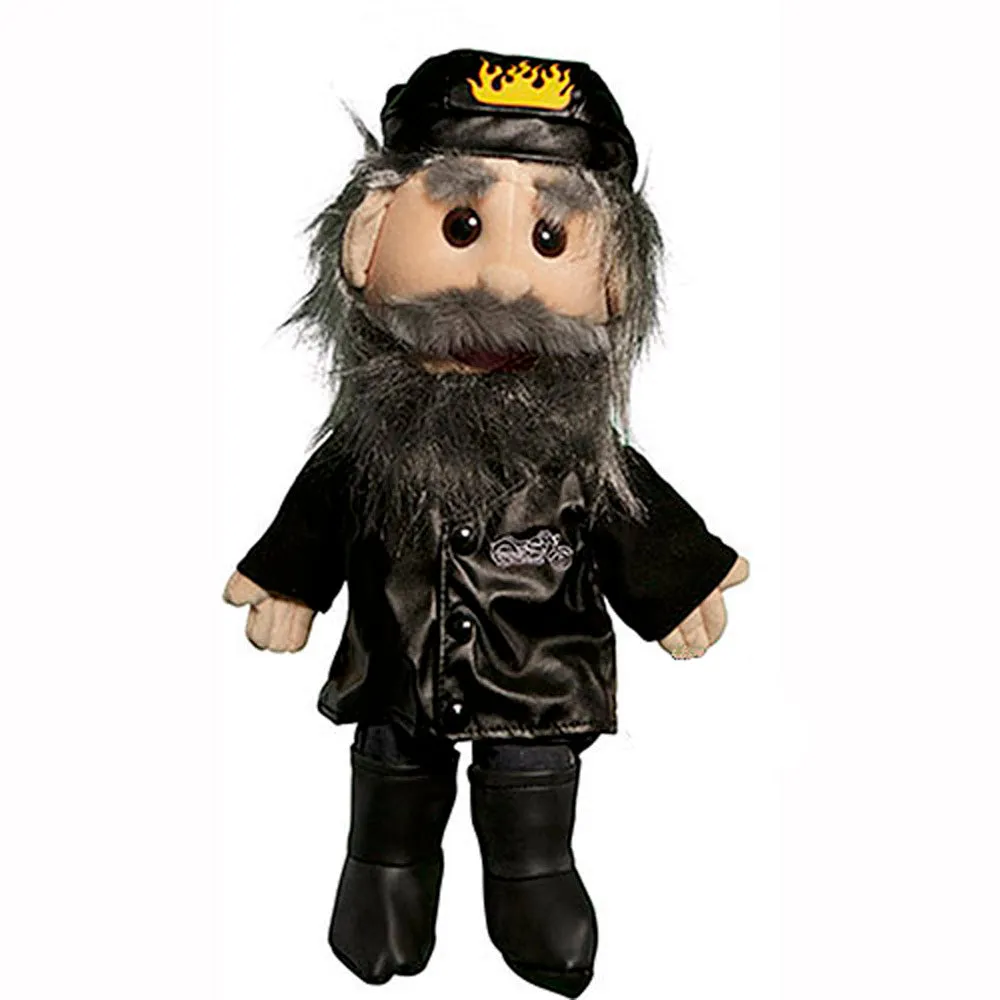 Biker in Leather/Jeans Puppet