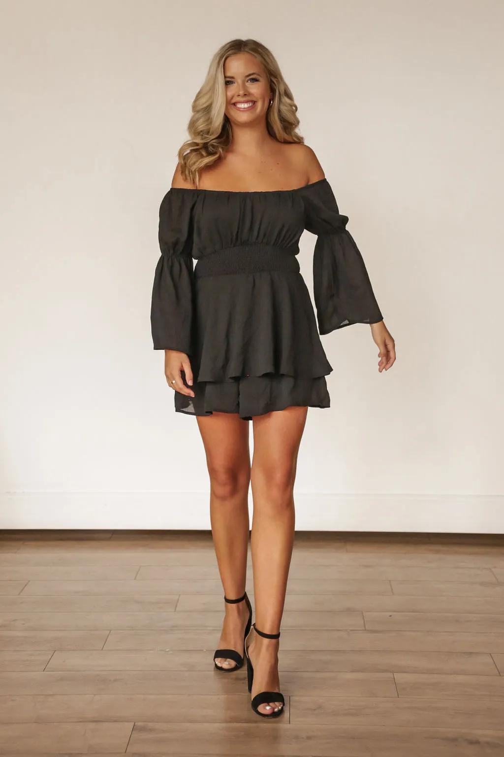 Blissfull Bell Sleeve Romper