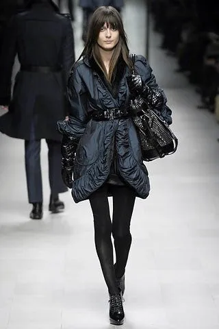 Burberry - As Seen on the 2007 Runway Collection, Long Sleeve Jacket with Ruffles - IT 40