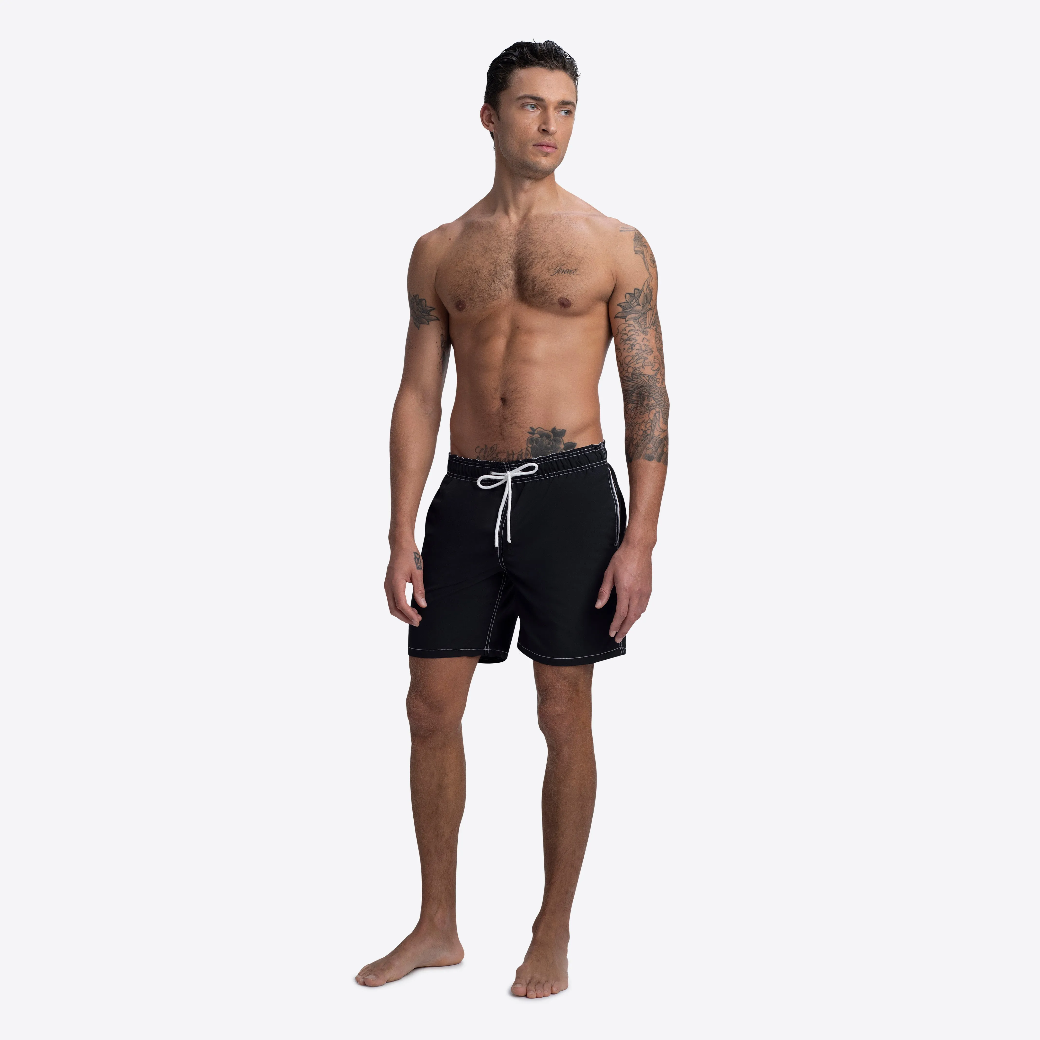 CLYDE Solid Swim Trunks