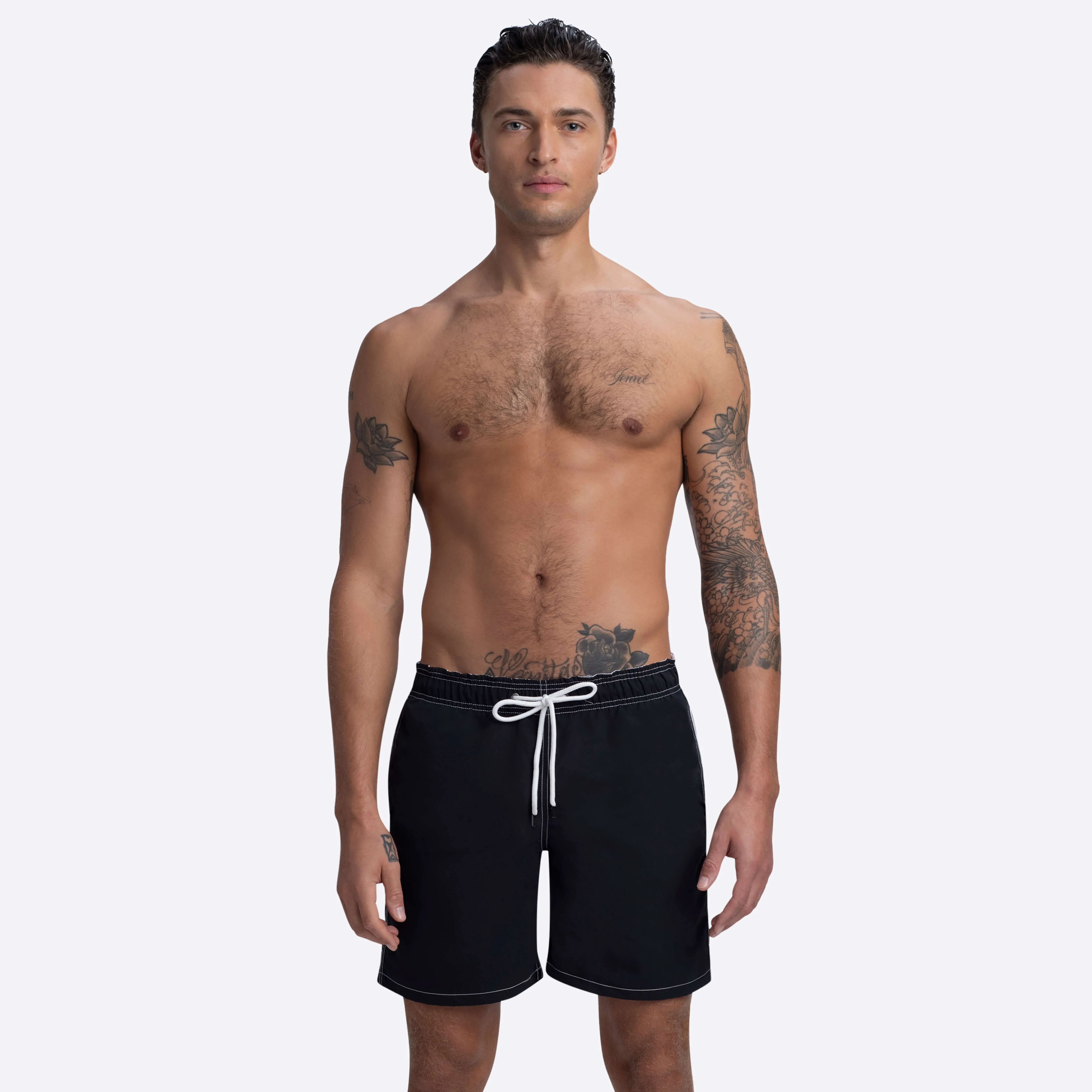 CLYDE Solid Swim Trunks