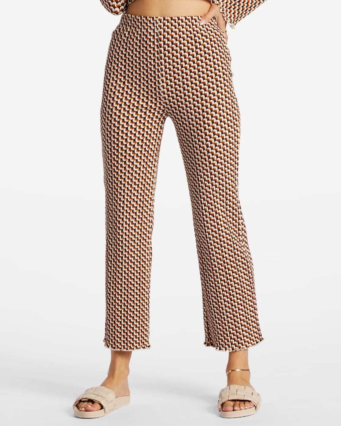 Come Back Cropped Pants - Multi