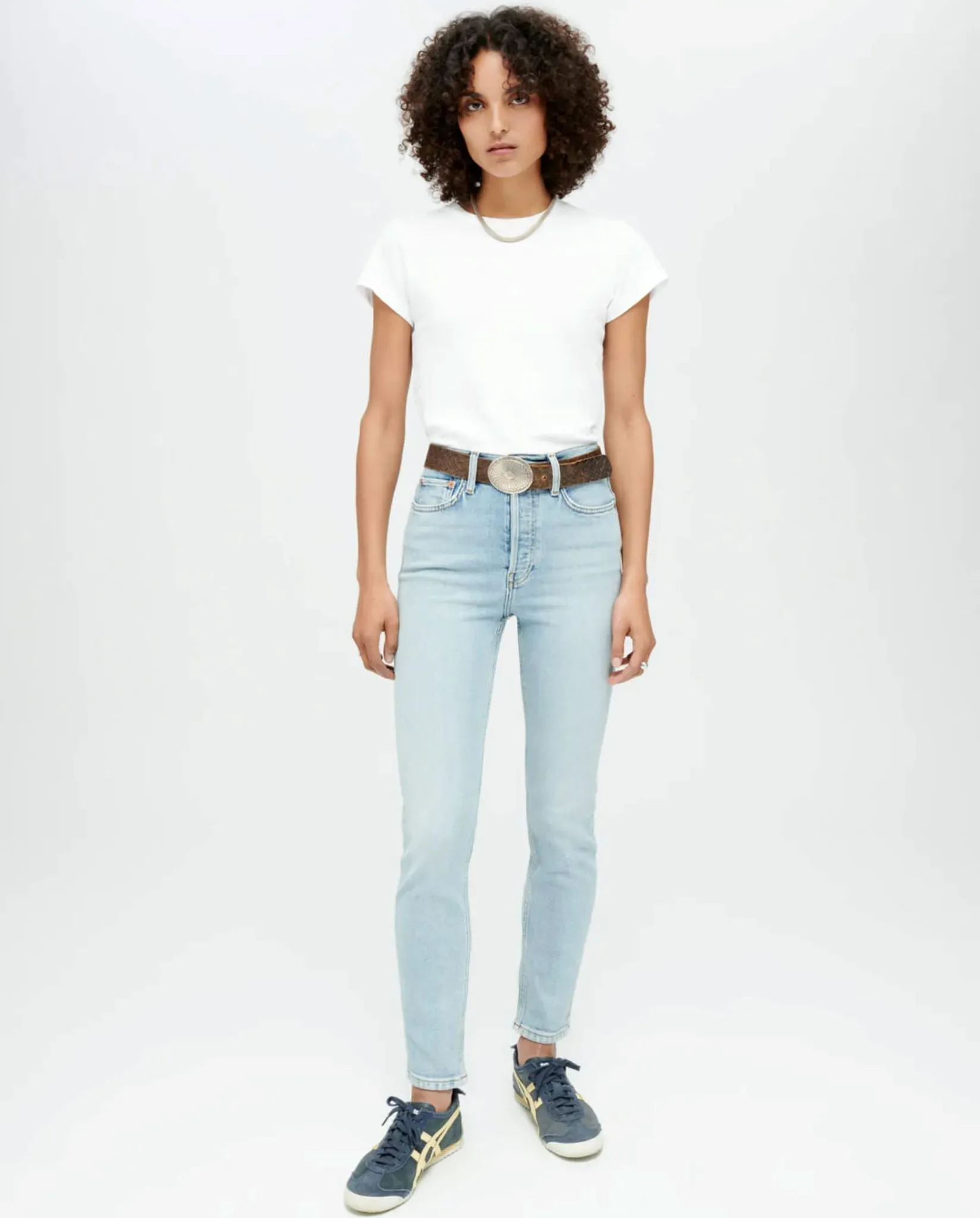 Comfort Stretch High Rise Ankle Crop