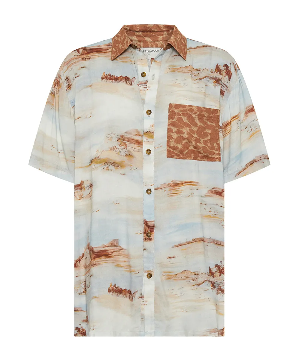 Cowboy Desert Ranch Shirt - Multi