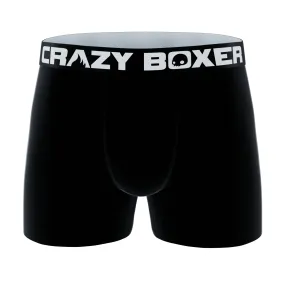 CRAZYBOXER Black Men's Boxer Briefs