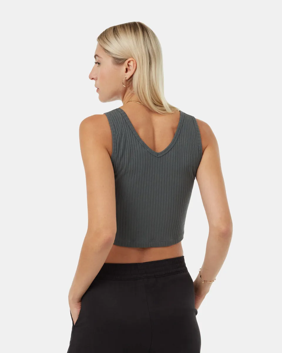 Cropped Fitted Tank