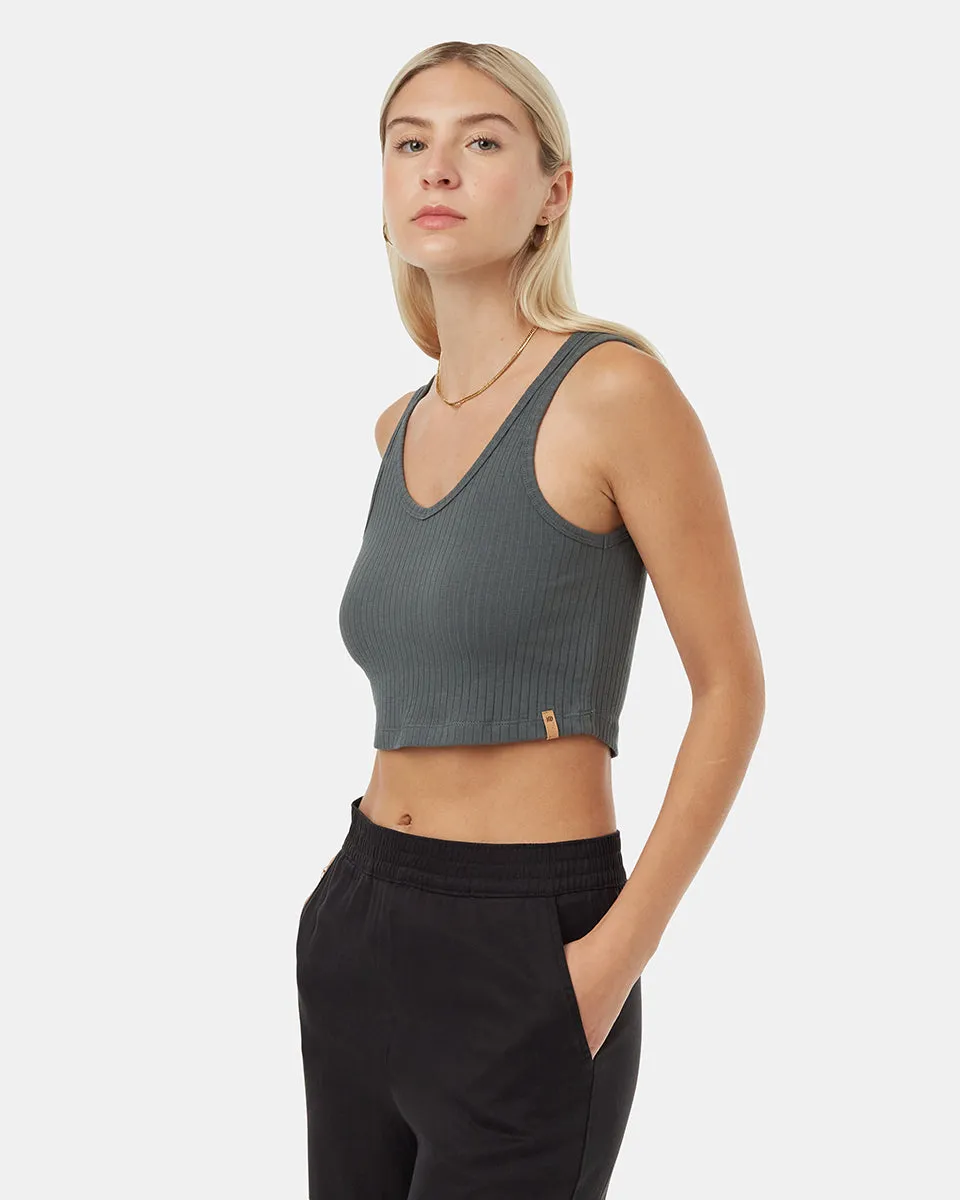 Cropped Fitted Tank