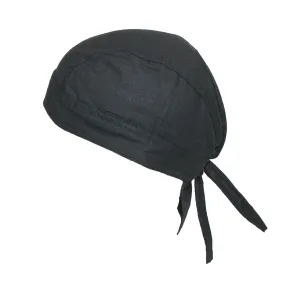 CTM® Cotton Solid Unlined Biker Do Rag Cap