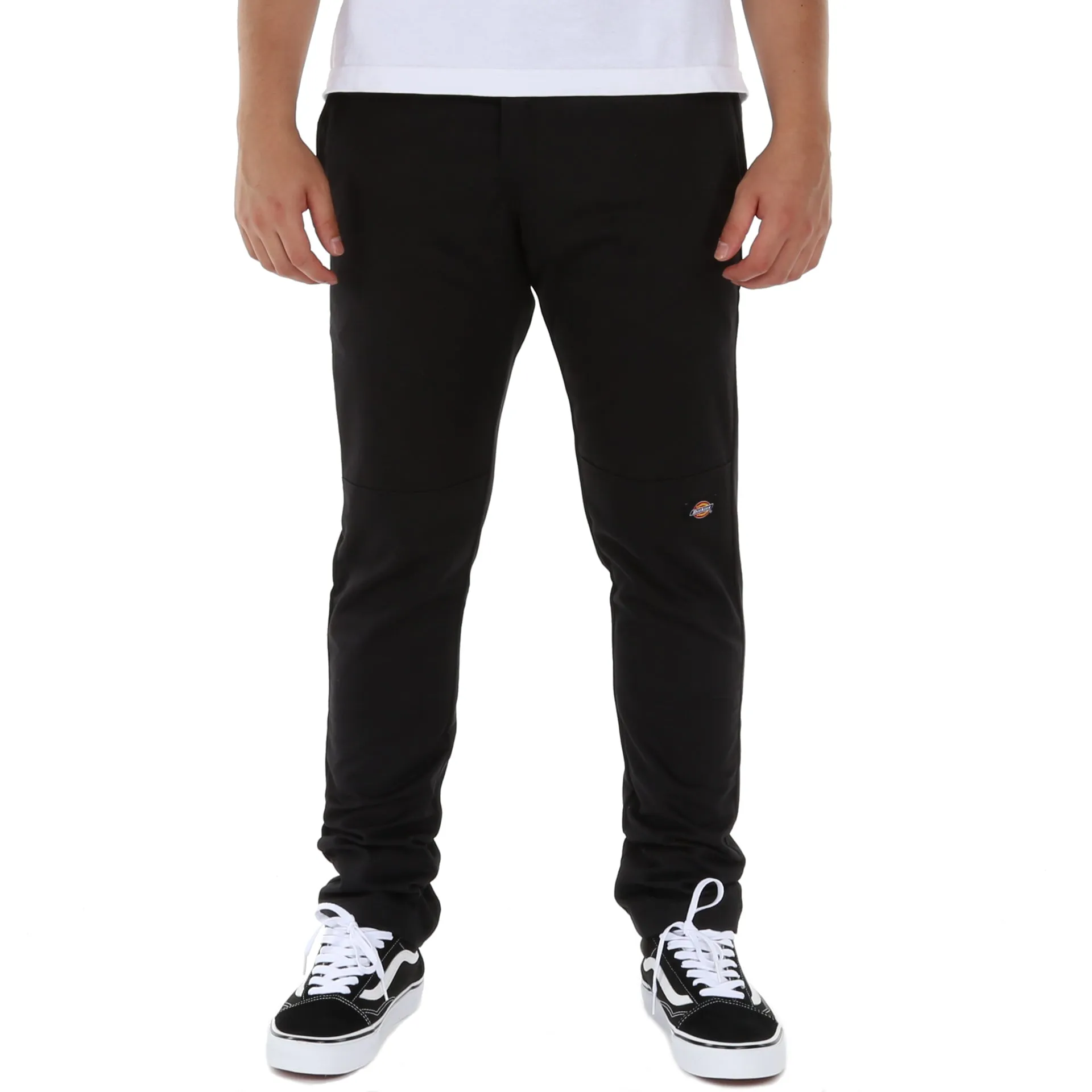 Dickies 811 Skinny Straight Fit Double Knee Work Pant - Black