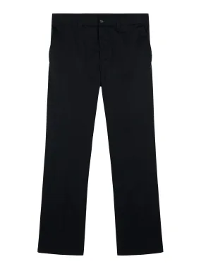 Dropper Light Cotton Pants / Black