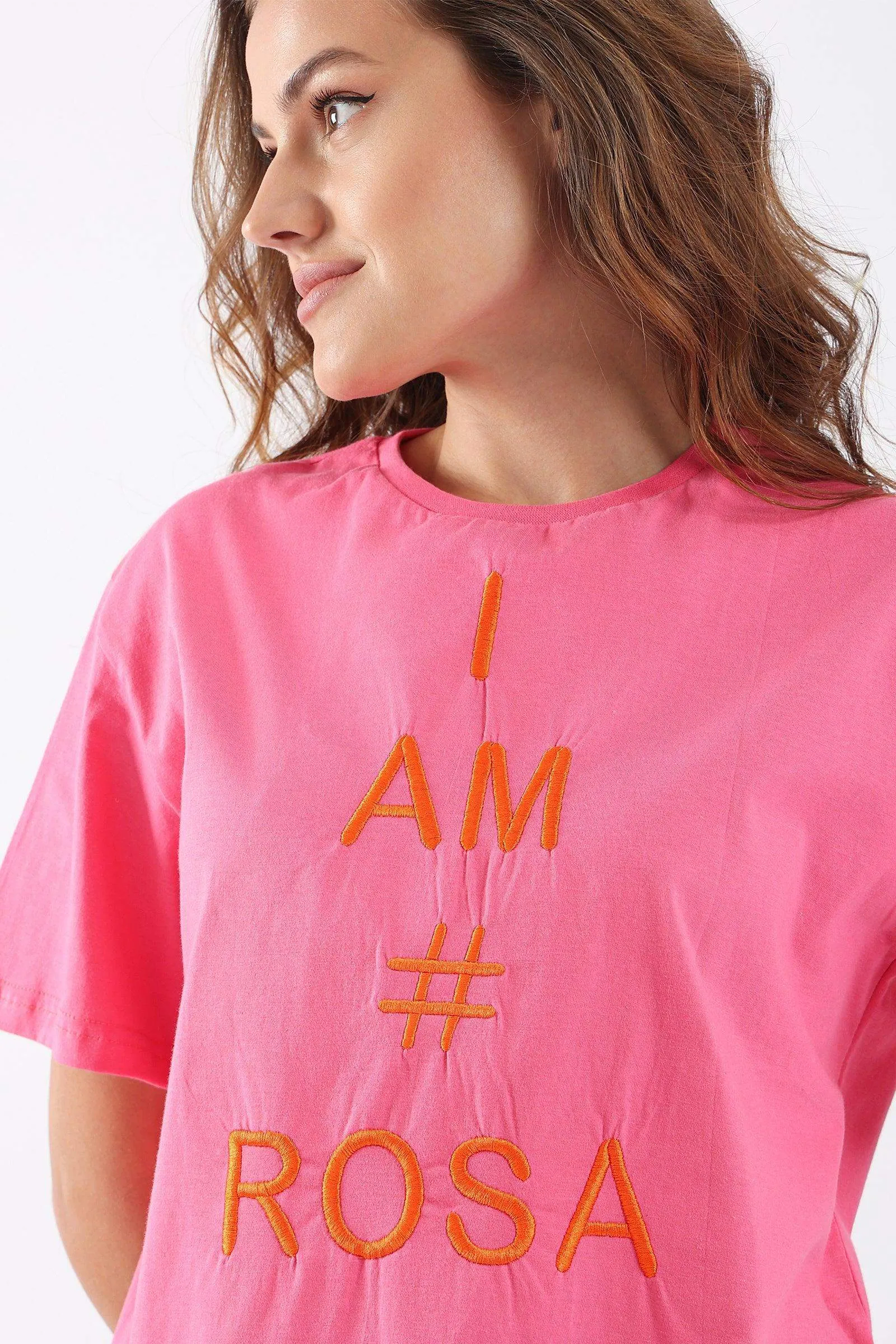 Embroidered Comfy T-Shirt