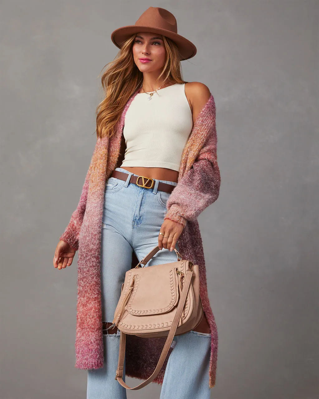 Emilia Ombre Duster Cardigan