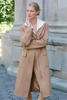 Formation Trench Coat - Toasted Almond