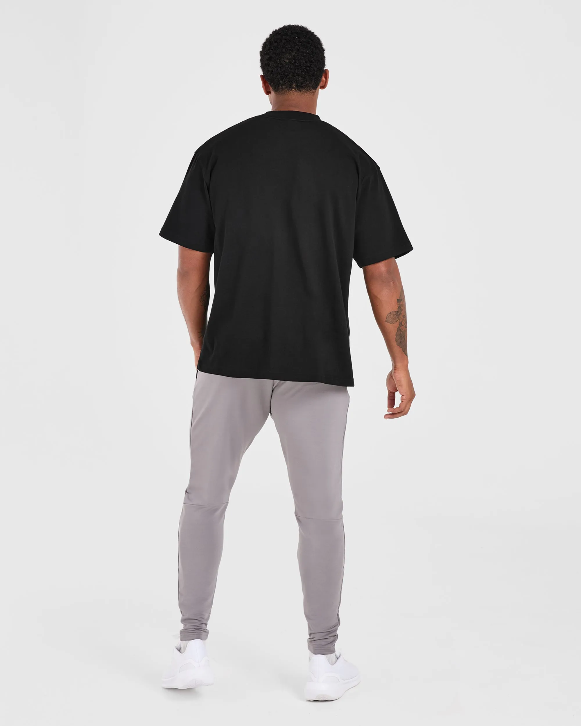 Fraction Joggers - Light Grey