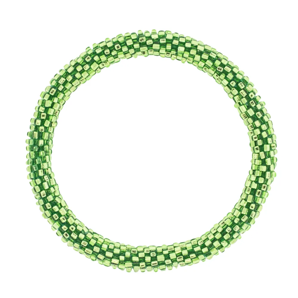 Game Day Roll-On August Birthstone Single Bracelet Peridot