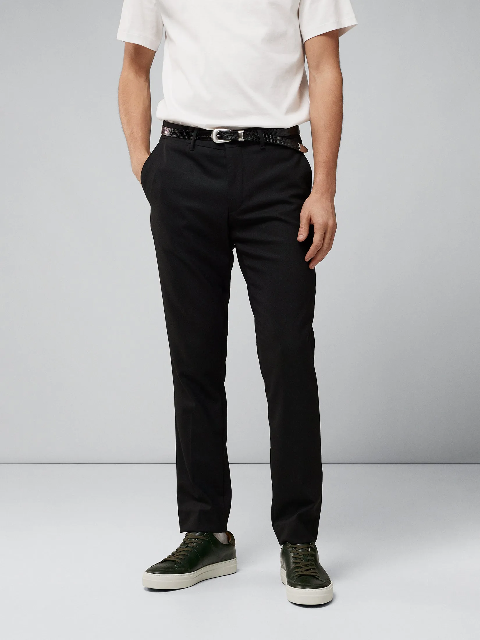 Grant Stretch Twill Pants / Black