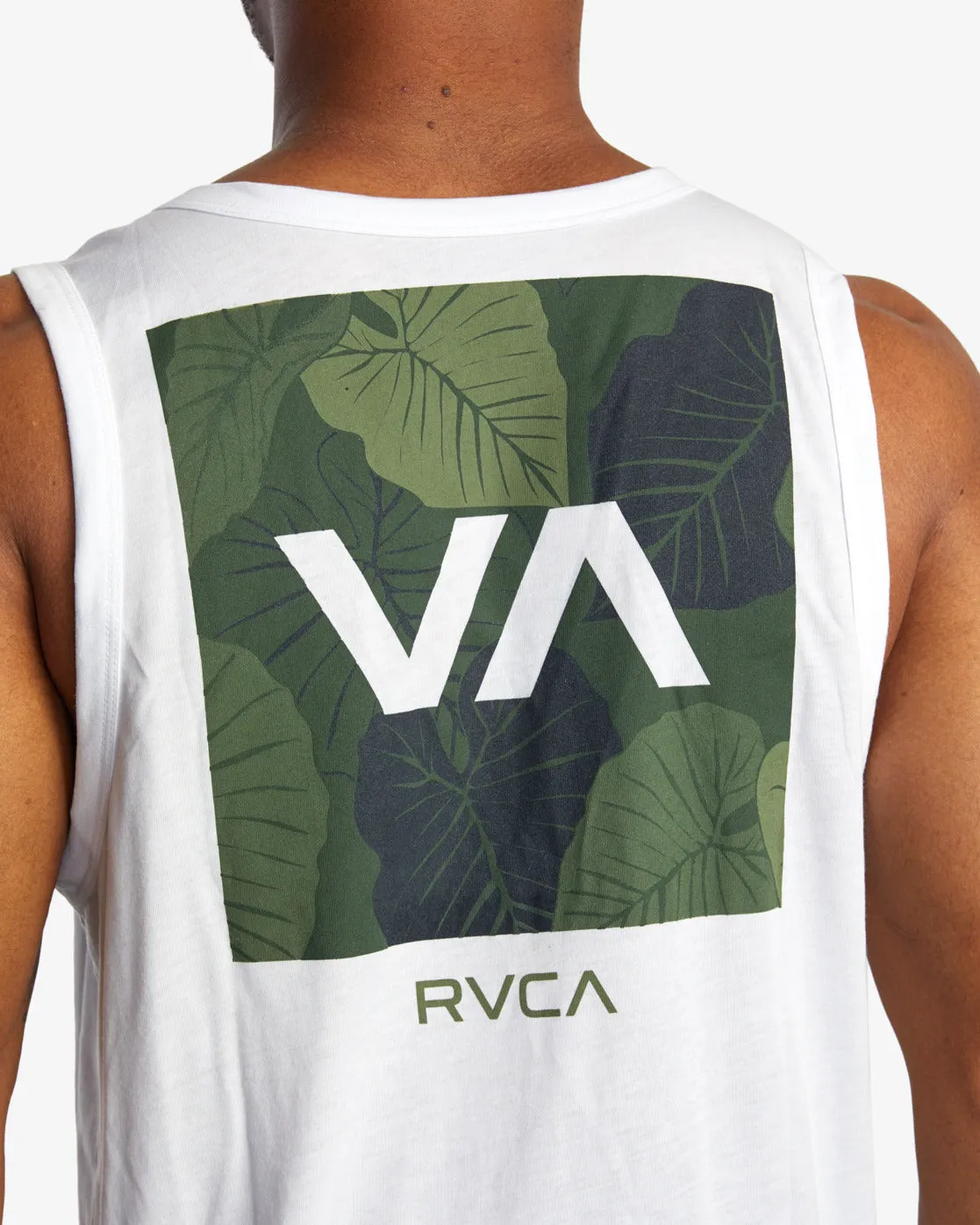 Hawaii Va Box Fill Tank Top - White