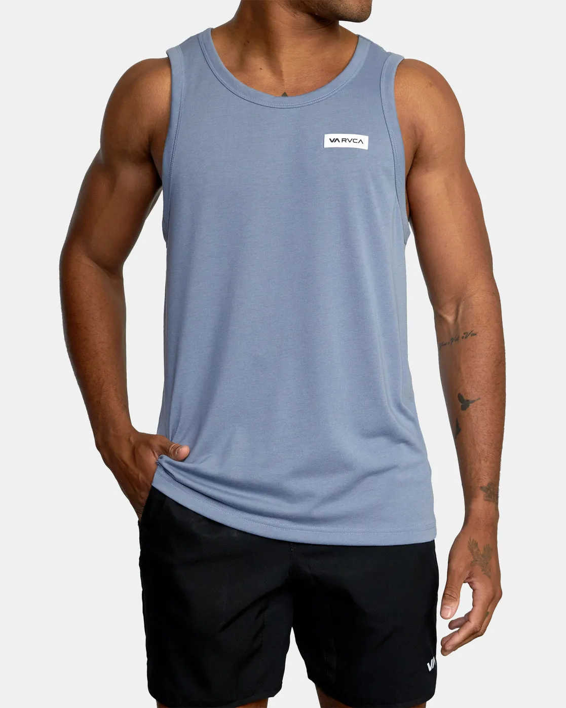 Icon Tank Top - Blue Slate