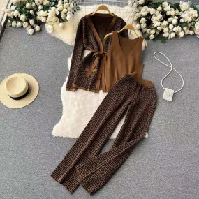 Jordan Woolen Coord Set