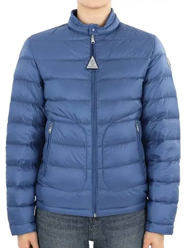 Kids ACORUS down lightweight padded jacket blue 1A00056 595FE 74O 12 14A adult wearable