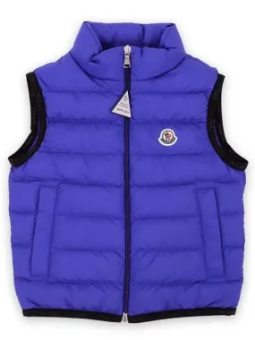 Kids CONTRIN Down Padded Vest Blue 1A00105 54A81 734 8 10A