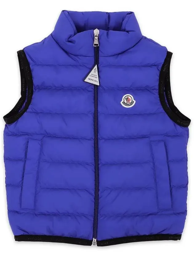 Kids CONTRIN Down Padded Vest Blue 1A00105 54A81 734 8 10A