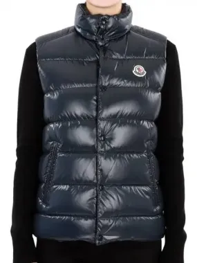 Kids TIB logo patch padded vest blue navy 1A12620 68950 742 12 14A adult wearable 270589 1065505