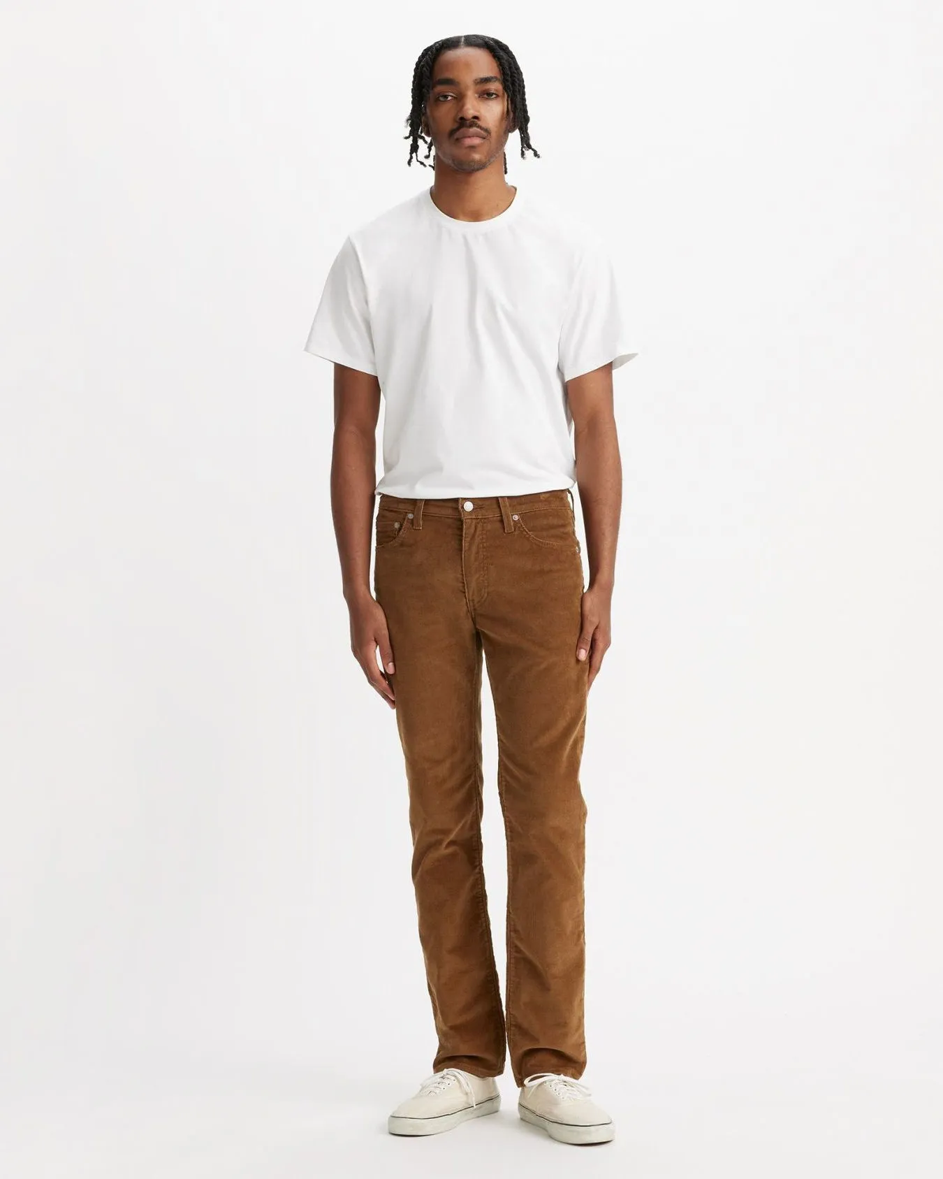 Levi's 511 All Seasons Tech Slim Fit Mens Cords - Karla Brown