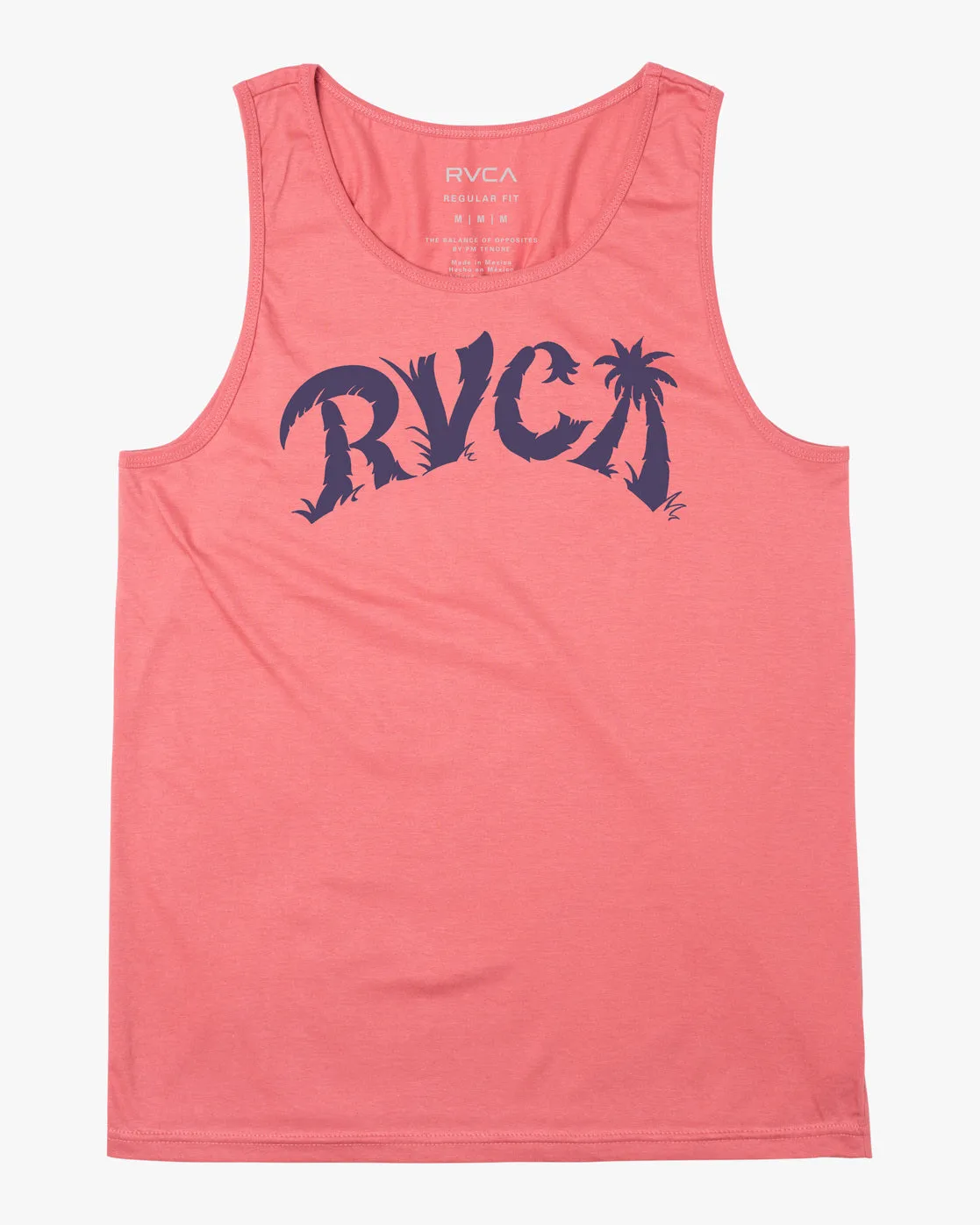 Lost Island Tank Top - Dusty Pink