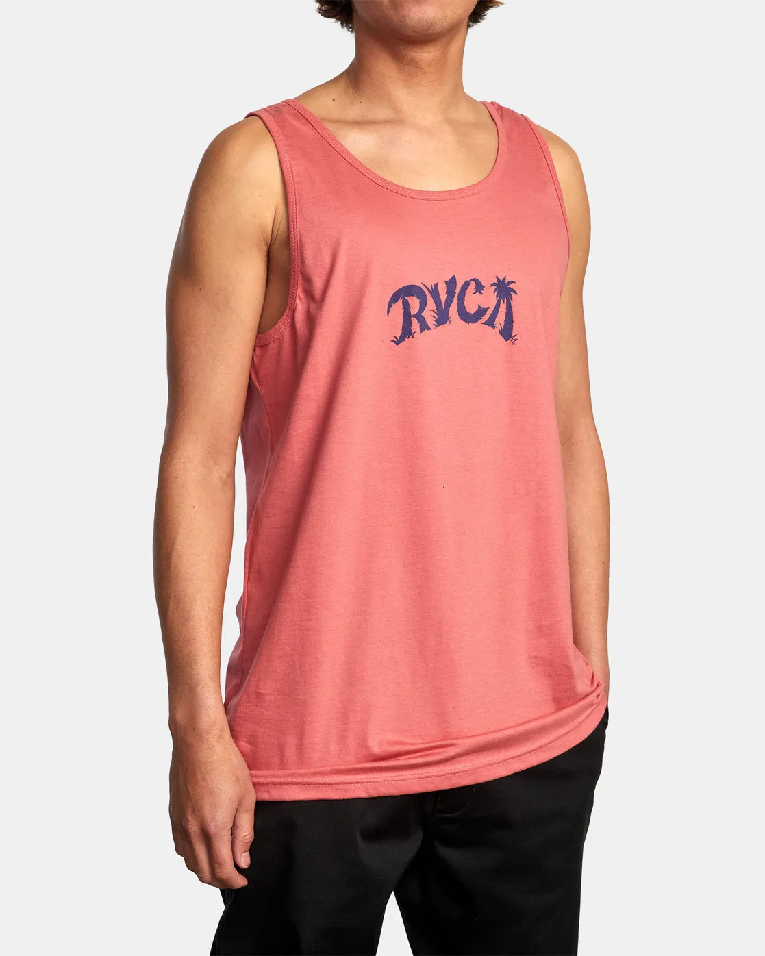 Lost Island Tank Top - Dusty Pink