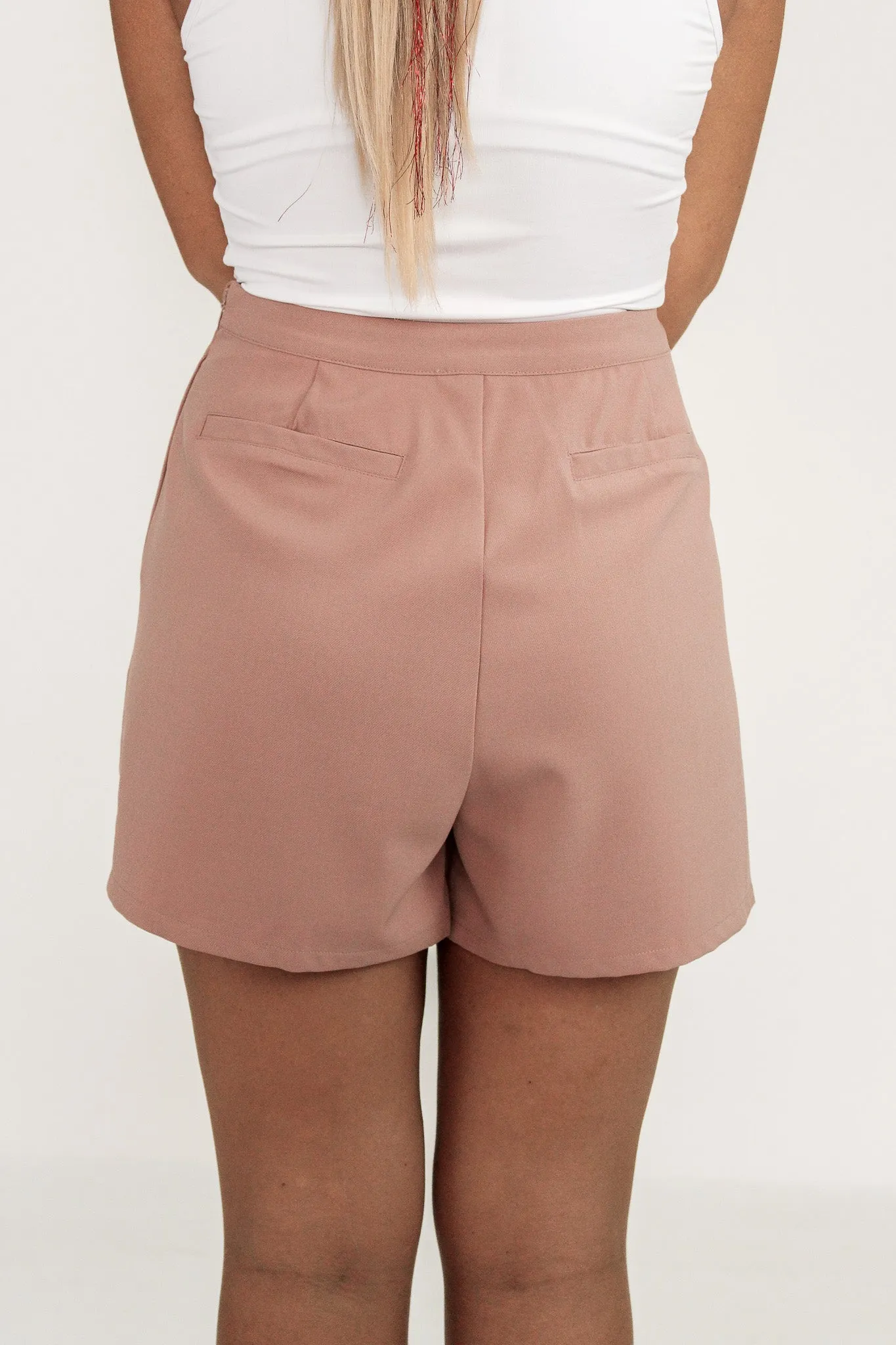 Mauve Mischief Wrap Skort