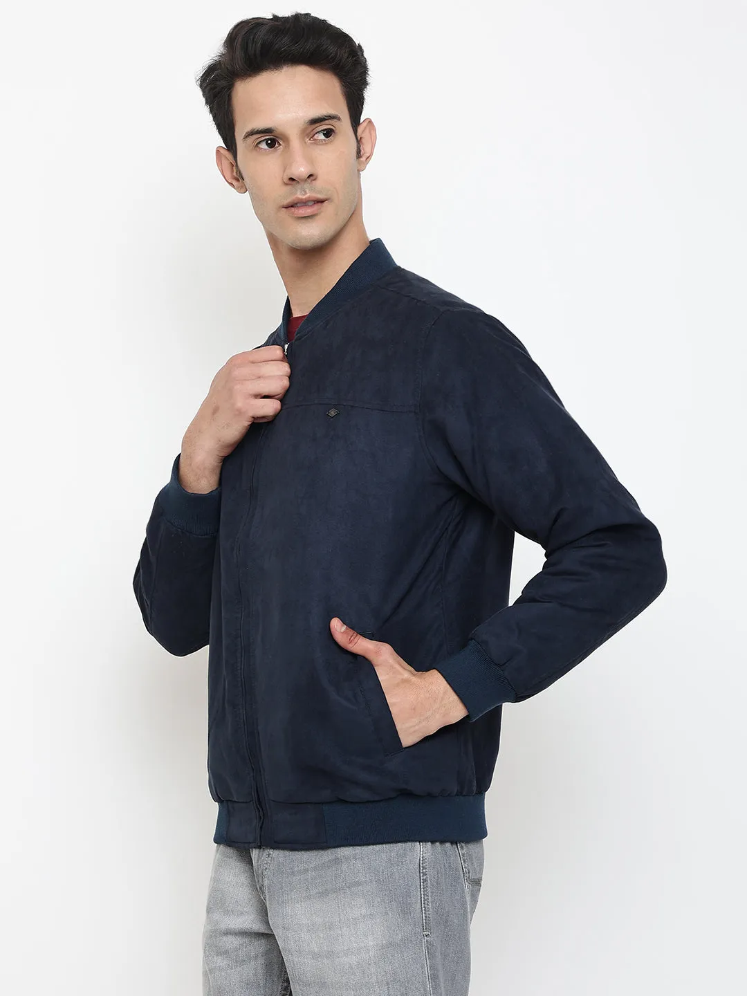 Men Blue Jacket