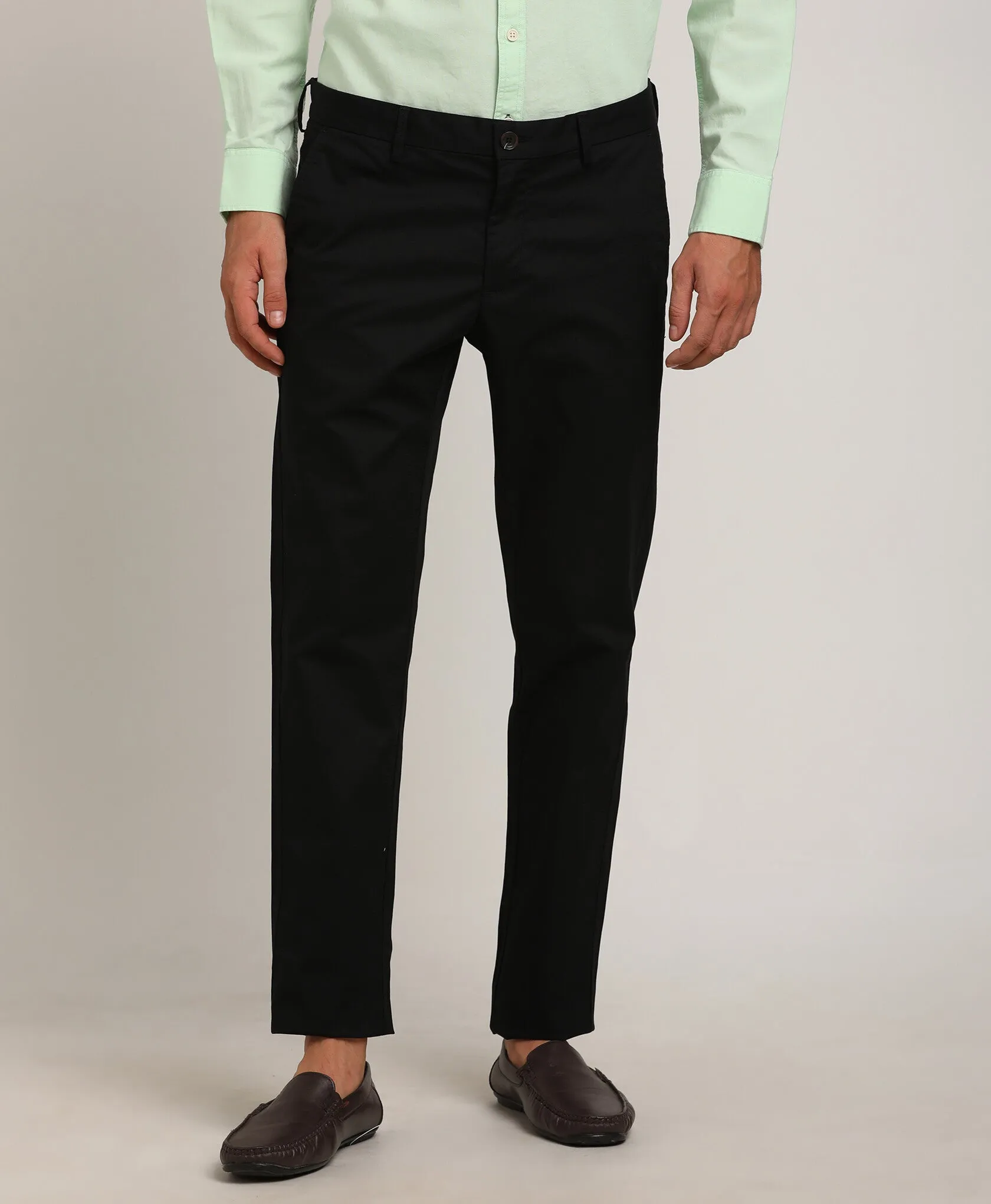 Men Brooklyn Fit Cotton Stretch Trouser