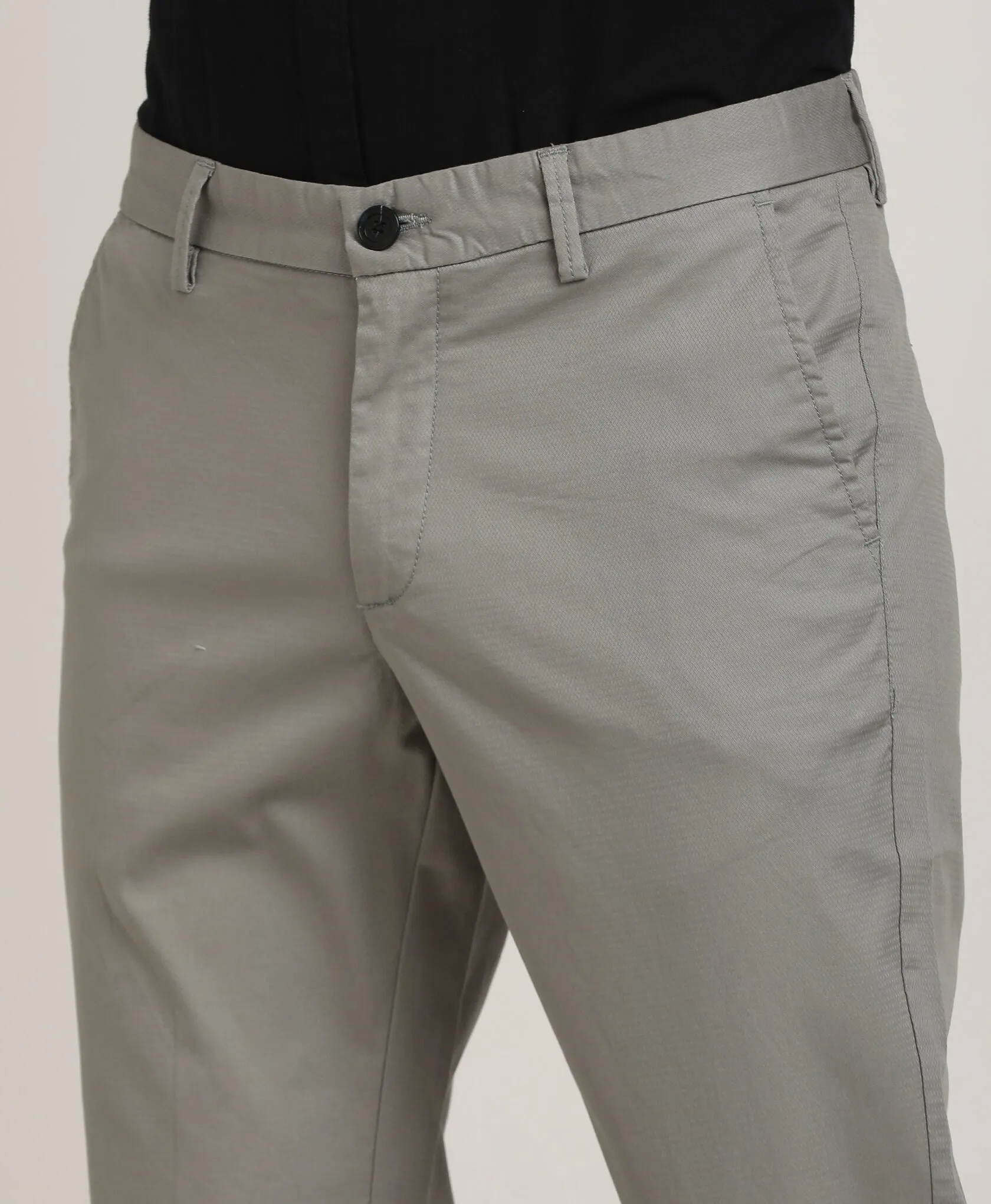 Men Brooklyn Fit Cotton Stretch Trouser