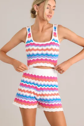 MINKPINK Wilma Pointelle Knit Tank