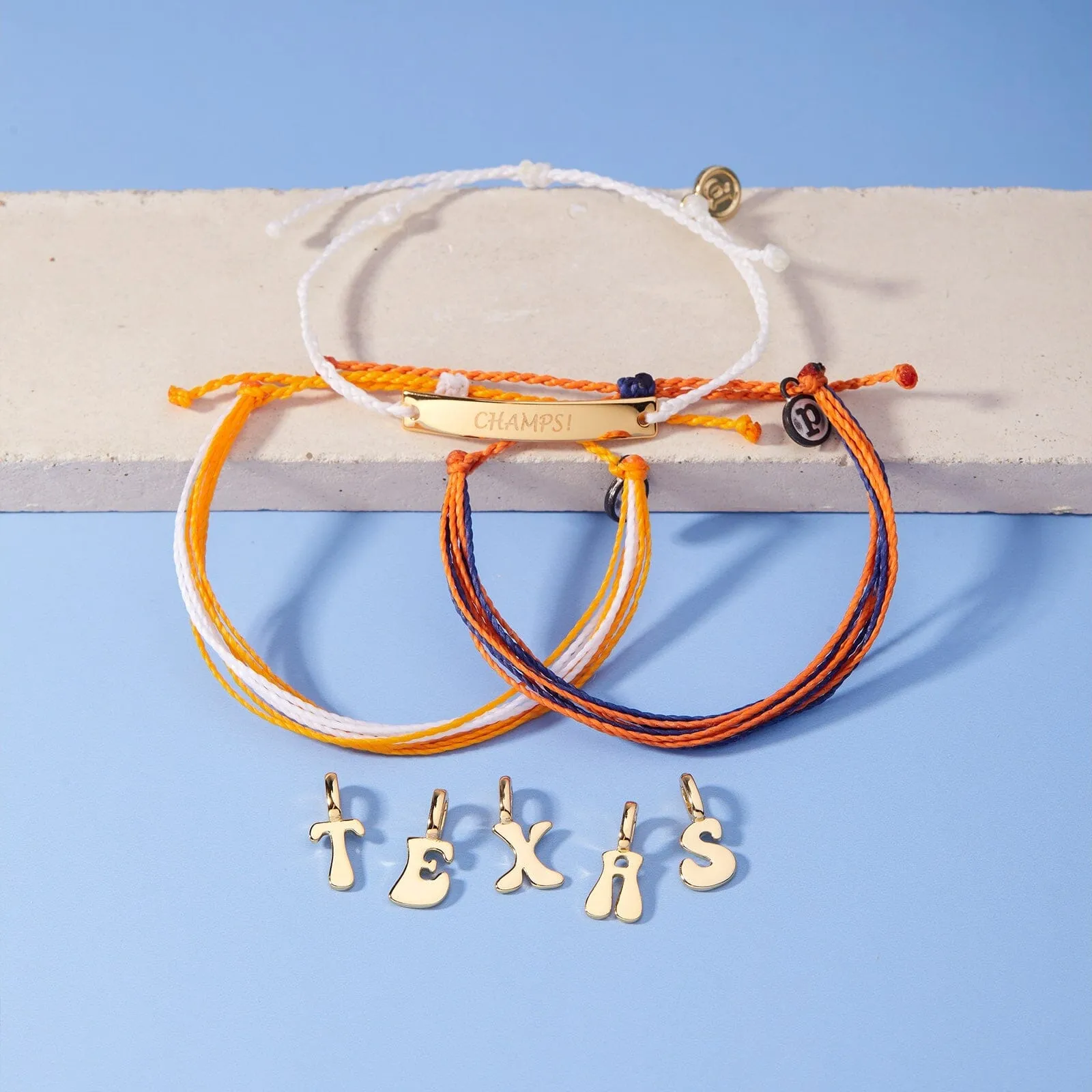 Navy & Orange Bracelet