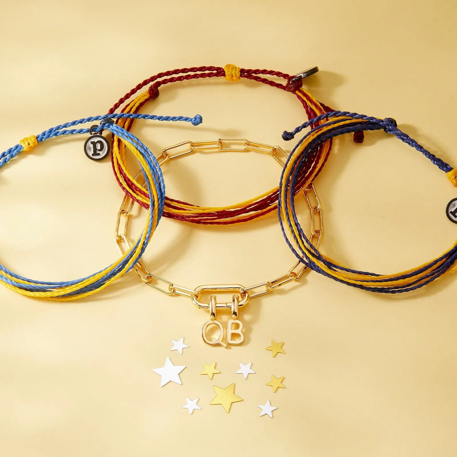 Navy & Yellow Bracelet