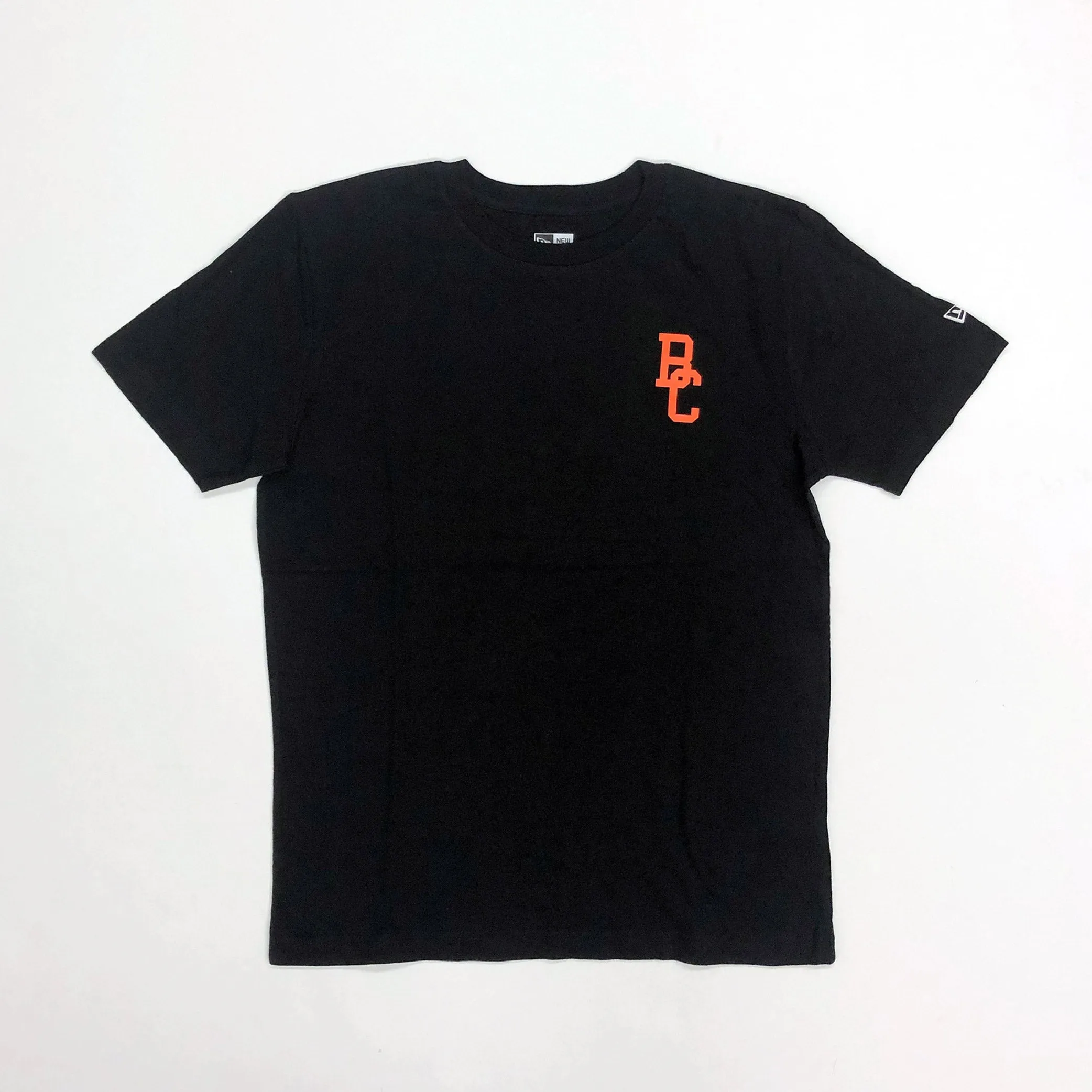 NE M BC Monogram L/C Tee- Black- FINAL SALE